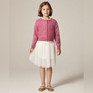 Crewcuts Girls' pleated midi skirt in tulle